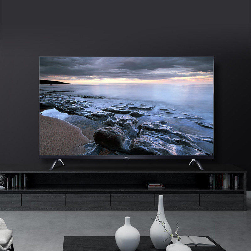 tcl 65v2 65英寸4k超薄高清网络平板液晶大电视机(黑色)
