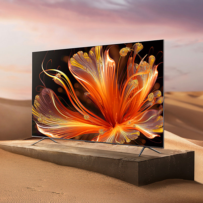 tcl55t7h55英寸分区背光1100nits4k144hz护眼语音液晶电视机