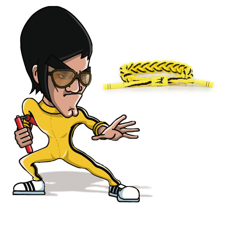 李小龙bruce lee手链送男友礼物学生酷炫手链情侣手链潮男