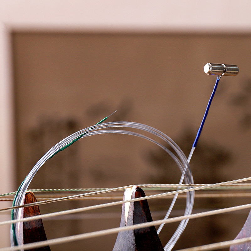 古筝琴弦通用型弦1-21弦包配件进口钢芯可散琴弦