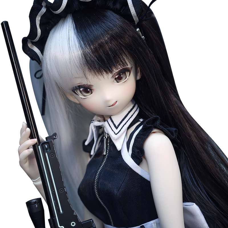 甜酒bjdxaga魔女集市3分女娃黑莓赛博女仆bjd二次元