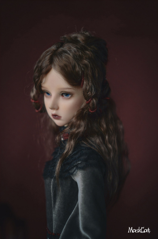 甜酒bjdmaskcatdoll三分3分bjd57cmastridbjd