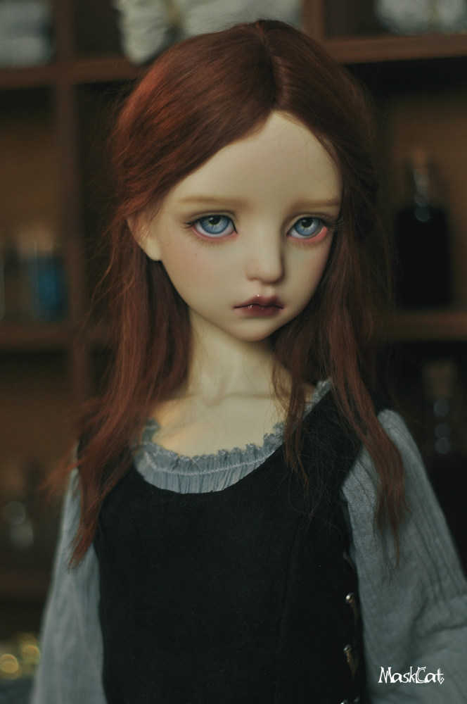 甜酒bjdmaskcatdoll三分3分bjd57cmroniabjd