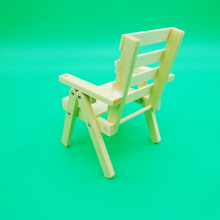 手工玩具科技制作小发明diy木制模型实木椅子其他手工制作