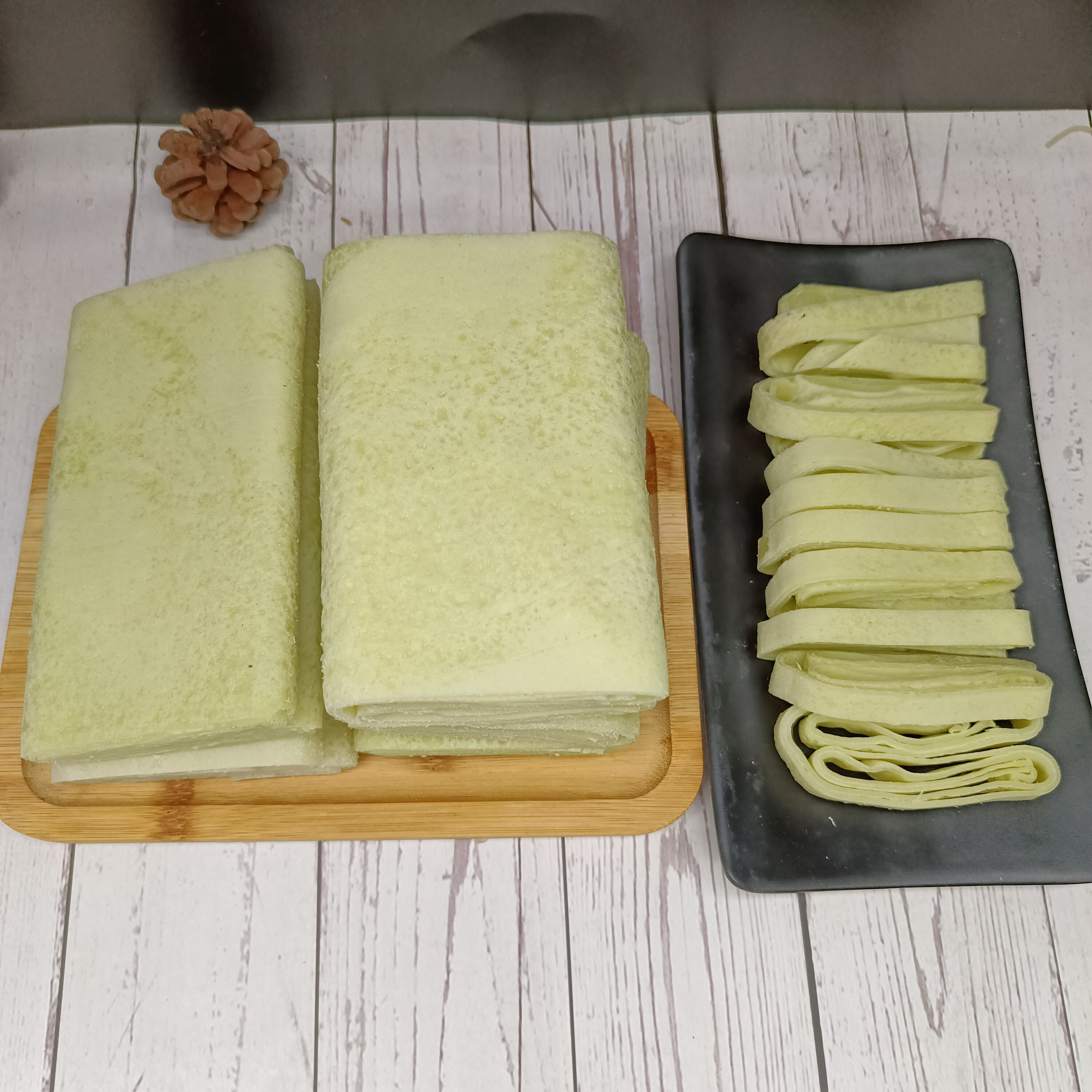 绿豆粉贵州铜仁土特产思南手工锅巴盘子粉豆皮米面粉