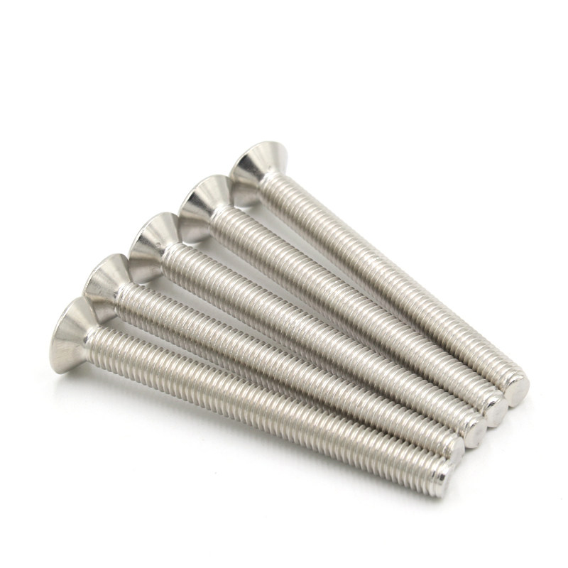 十字m6全系列不锈钢槽沉头螺钉沉头螺丝螺栓gb819-85螺栓