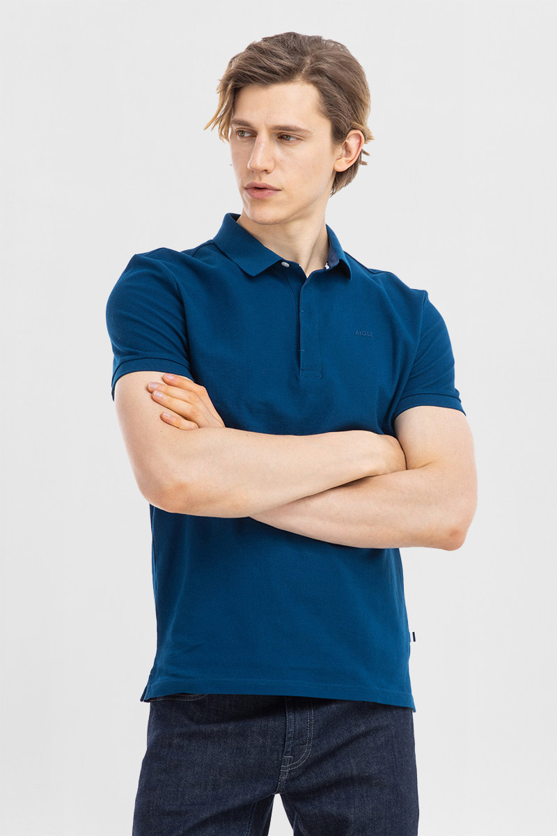 aigle艾高pabst男款弹力力速吸湿排汗时尚舒适户外休闲衣