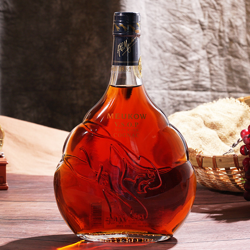 法国meukow墨高vsop白兰地700ml原装进口洋酒白兰地