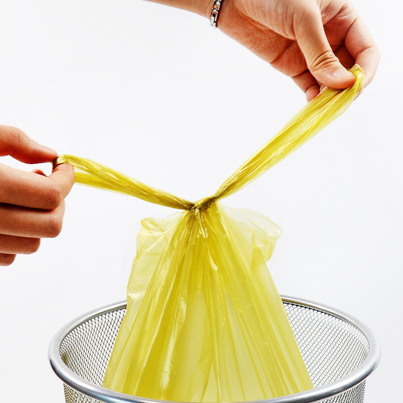 韩国垃圾袋批发包邮家用加厚背心式厨房连卷装点断式大号垃圾袋