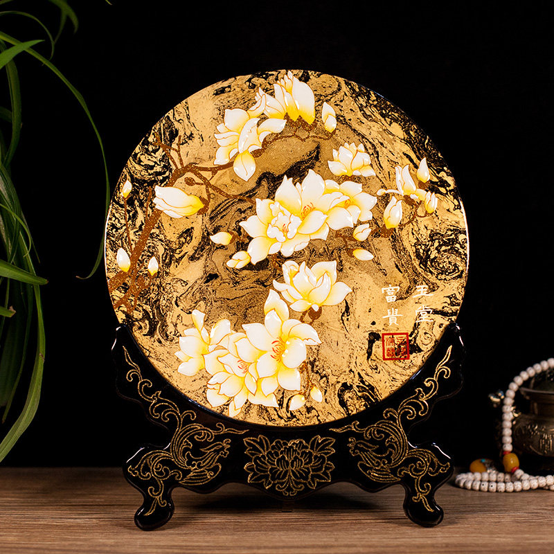 平遥手工漆器创意工艺品复古中式摆件办公室客厅漆器