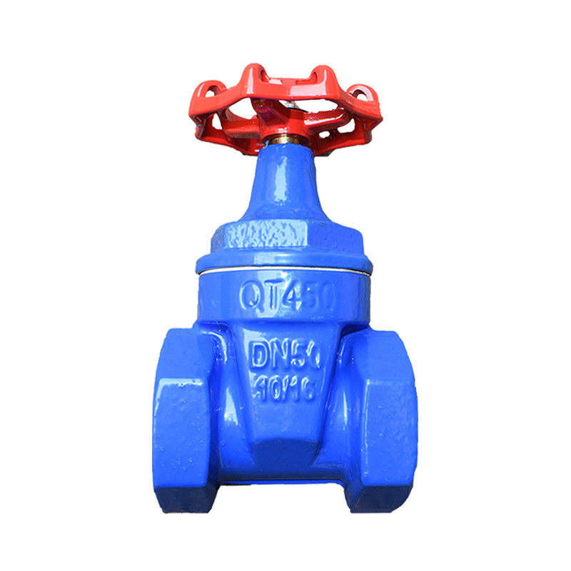 闸阀球墨铸铁铁丝自来水阀门丝扣密封dn206580闸阀