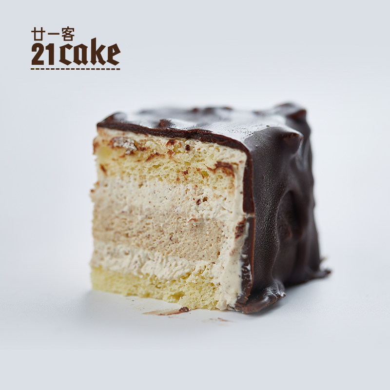21cake布莱克巧克力坚果碎生日蛋糕乳脂奶油蛋糕下午茶甜品g