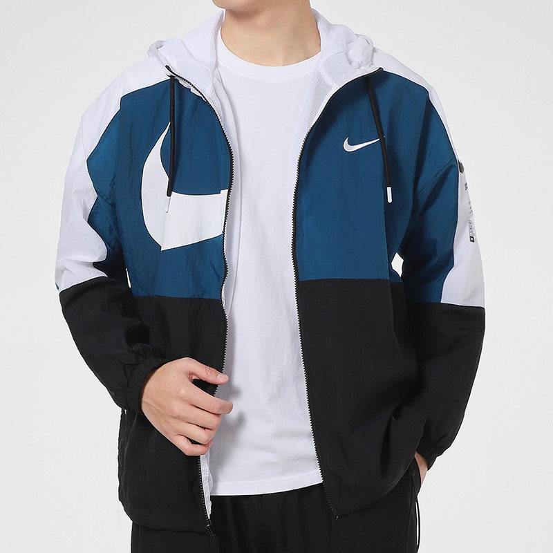 nike耐克运动服2021新款logo跑步训练夹克断勾运动茄克