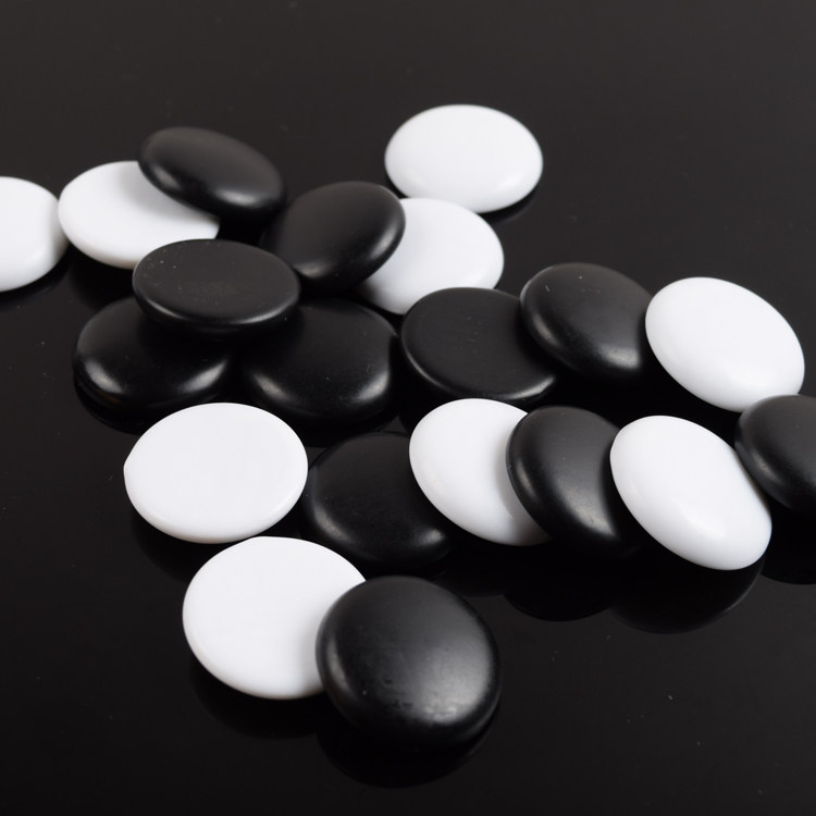 棋子围棋采购黑白棋密胺加厚散装五子棋耐摔配件围棋