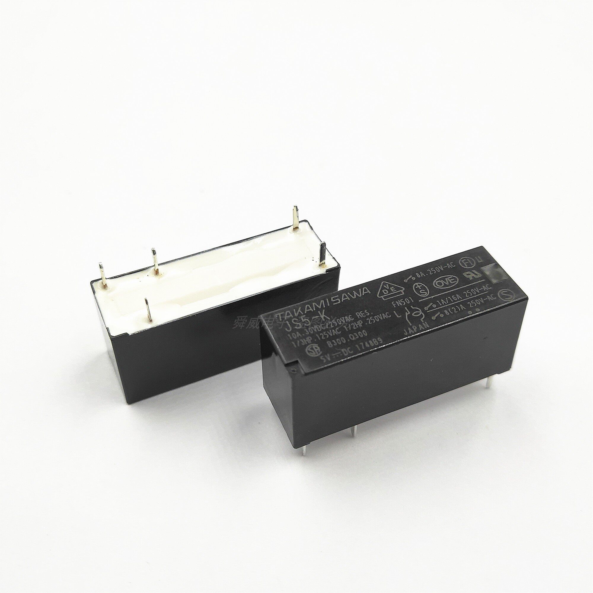 全新原装ft继电器js24kjs12kjs5k5脚8a24v一开继电器