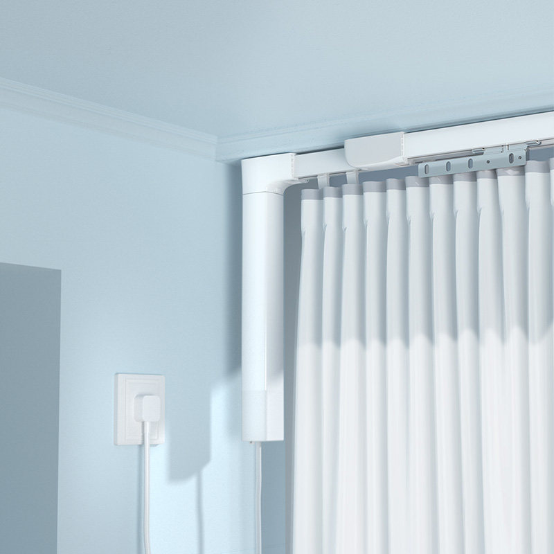 欧瑞博电动窗帘轨道家用测量智能声控自动电机电动窗帘