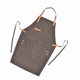 Free shipping sleeveless cloth art home canvas art training work apron clothes gardening men and women solid color denim LOGO Free shipping sleeveless cloth art home canvas art training work apron clothes gardening men and women solid color denim LOGO