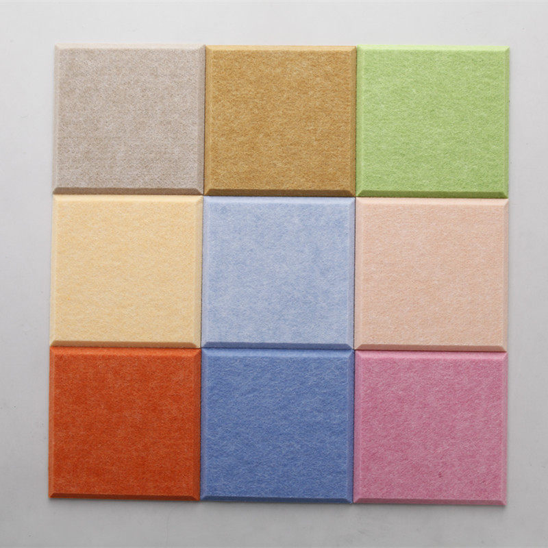 优质聚酯纤维吸音板墙面装饰板电影院ktv录音棚琴房幼儿园隔音板