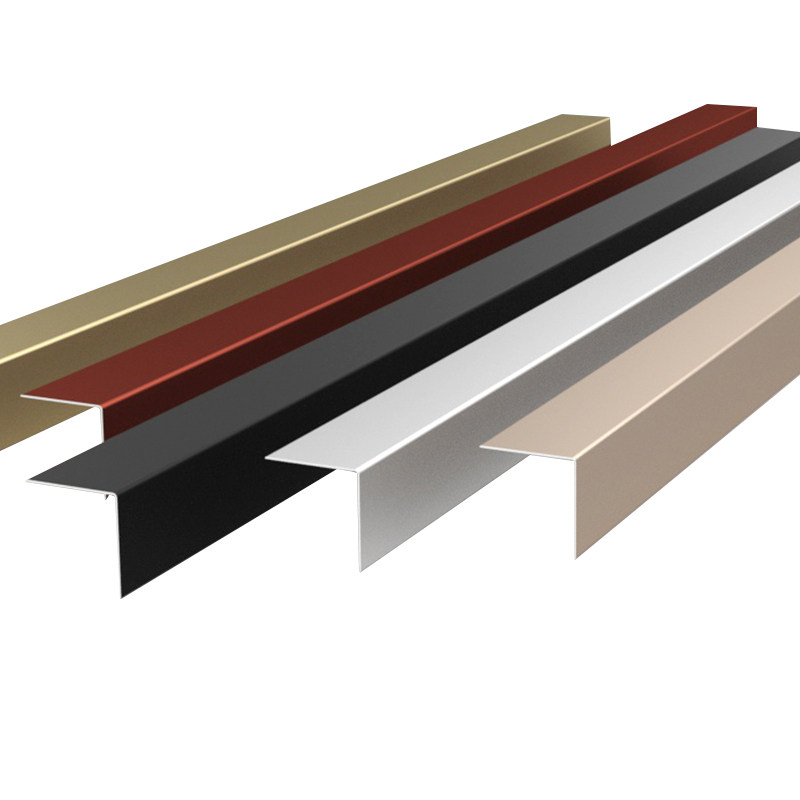 铝合金护墙角地板收边金属等边直角包边条不锈钢阳角防撞装饰线条