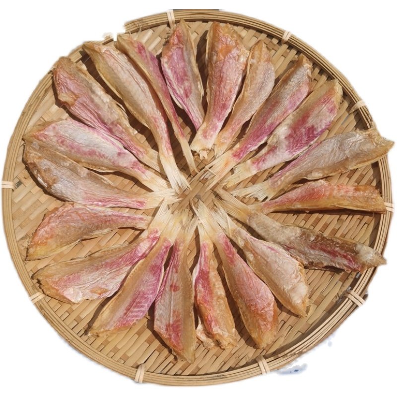 北海野生小红鱼渔民自晒淡干海鱼干红手指鱼干鱼干