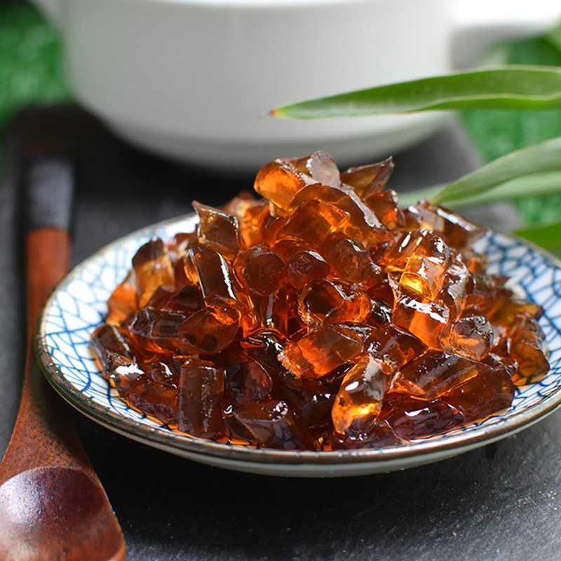 台湾进口川黑糖冻水晶果黑钻贡茶金钻奶茶店代原料专用包邮3.2kg