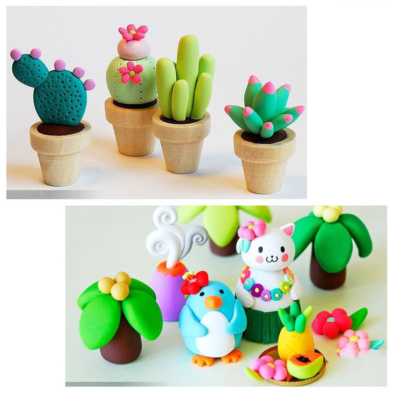 彩泥24色超轻粘土100克无毒儿童手工diy材料粘土