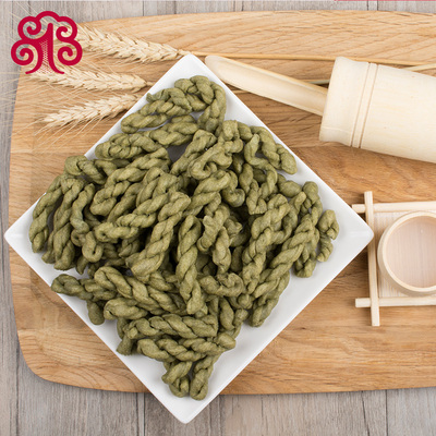 上海苔条麻花海苔味零食200克*2