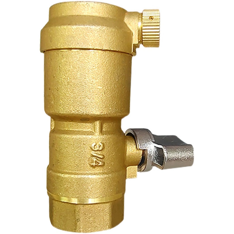 黄铜球阀全铜开关一体放气自动管道暖气dn20其他阀门