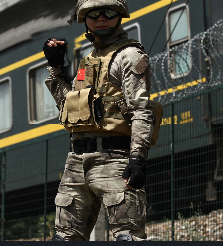 红海行动特战荣耀同款废墟迷彩服户外教官训作作训外套