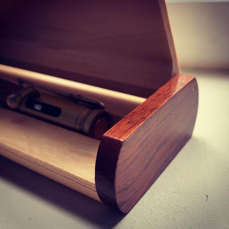 收藏弹笔笔枪笔拉杆名木珍贵荒野的呼唤手工匠复古呼唤中性笔