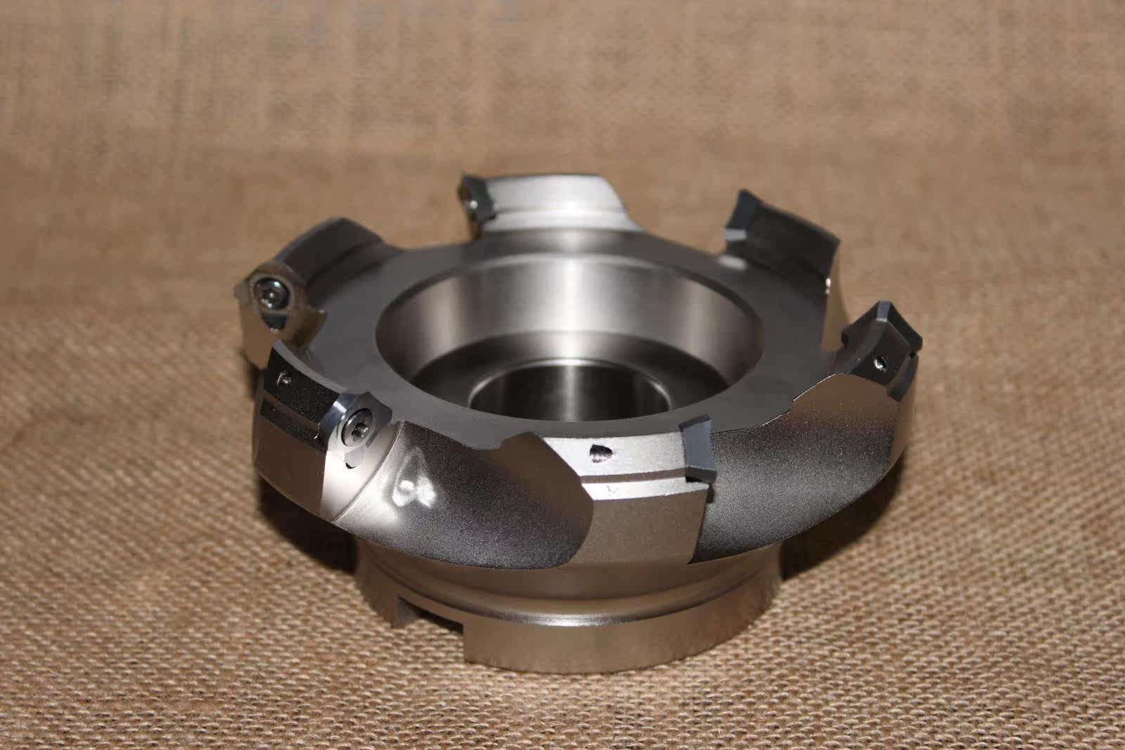 熙夏利刃牌壳型刀盘seht45度平面铣刀盘 seht铣铝刀盘 km12 63-22