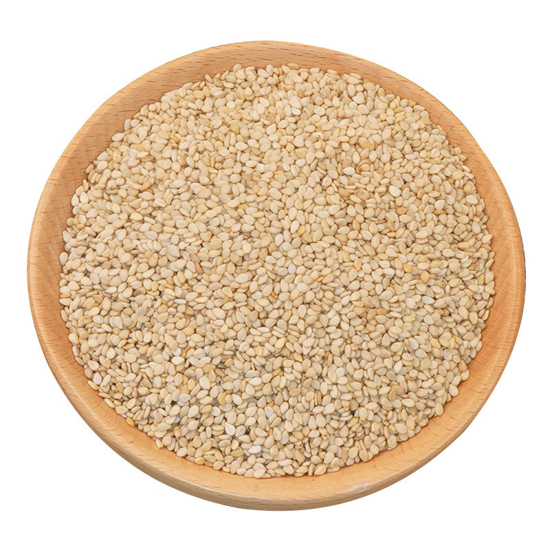 有机白芝麻350g*2包 生 带皮生白芝麻2021新粮白芝麻家用真空包装