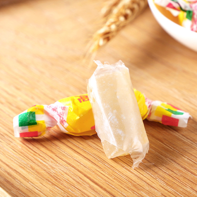 佛桃牌高粱饴袋装山东青岛特产传统拉丝软糖喜糖怀旧糖果休闲零食