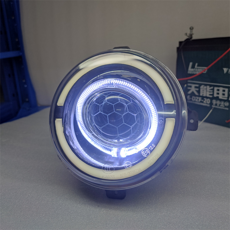 65w蜂窝蓝牙调色n7n9电动车大灯总成改装led摩托车车灯