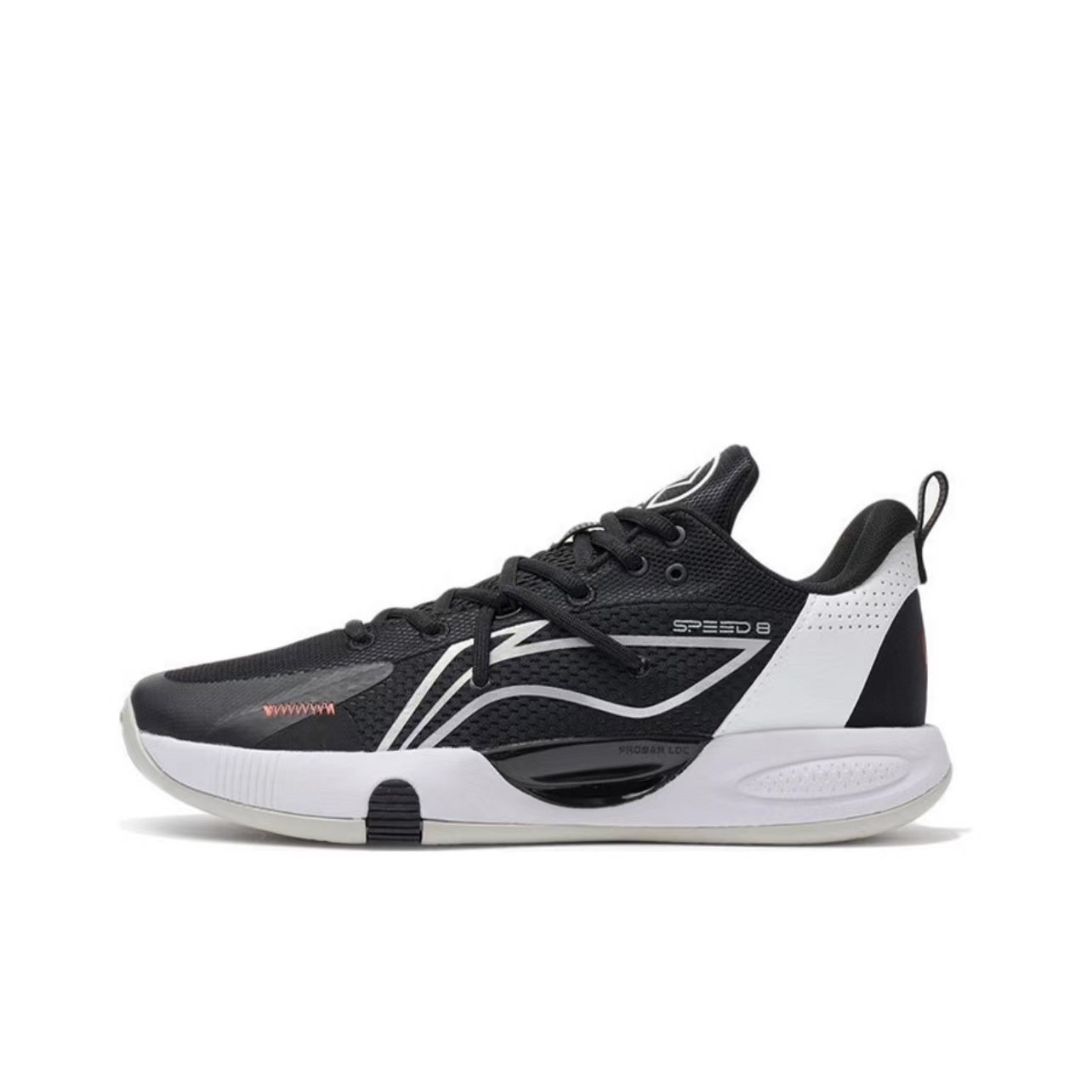 lining李宁闪击8td团队款稳定低帮男子实战篮球鞋abps0031