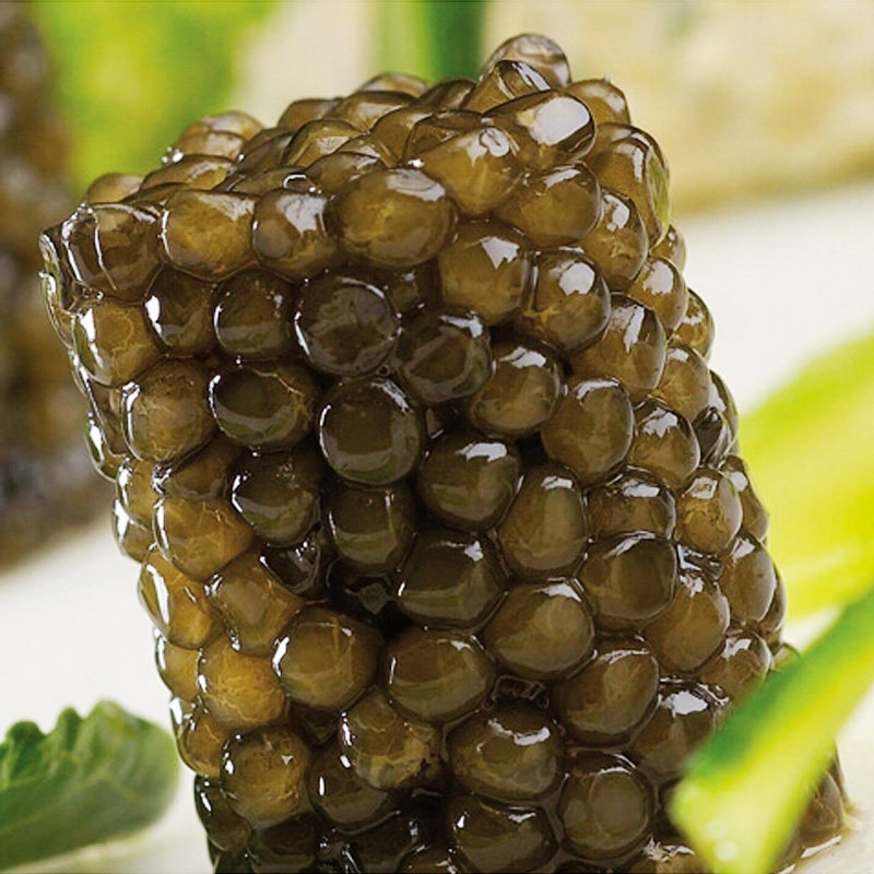 黑龙江佳木斯抚远特产鲟鱼籽鲟鱼子酱50g黑鱼鱼子鱼籽酱