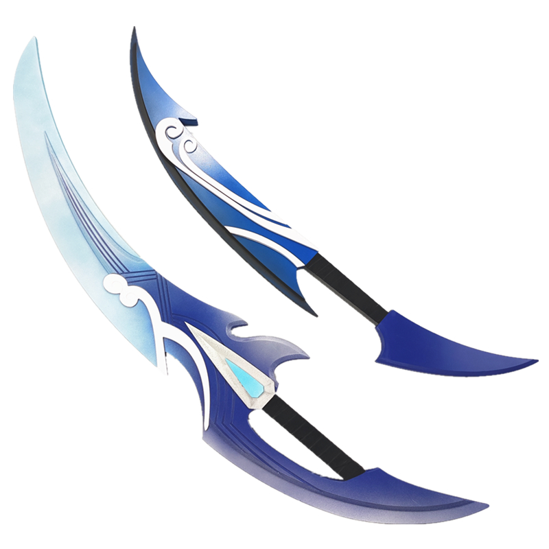 王者cos双刀道具荣耀武器鲨之猎刃刺客双刃cosplay配件