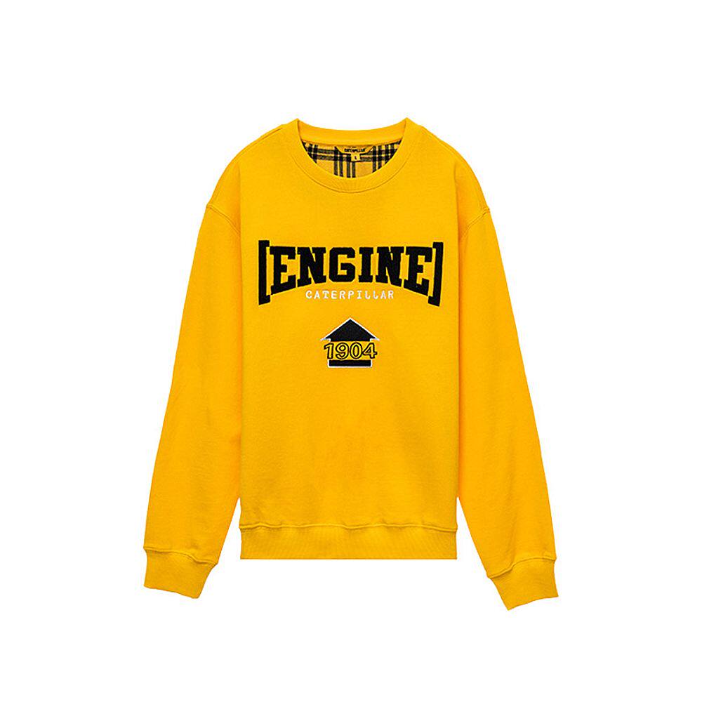 cat卡特春季卫衣男字母印花套头专柜同款户外休闲衣