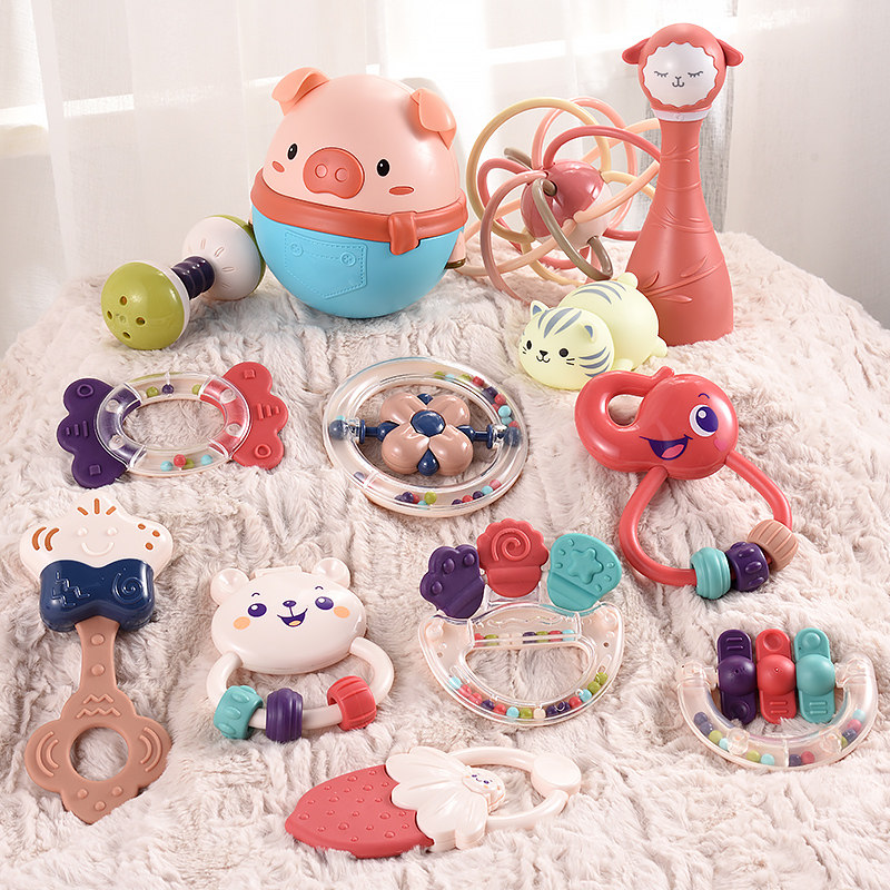 床铃宝宝旋转婴儿摇铃新生玩具推车床挂件悬挂式床铃