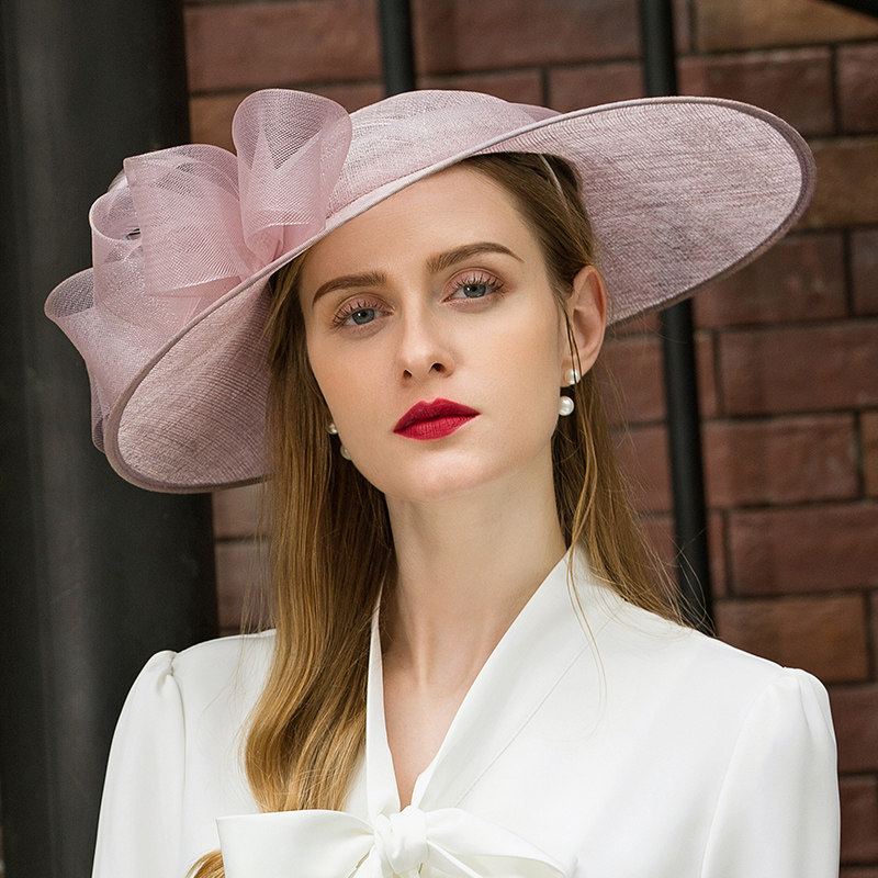 ee设计师原创新款英式正装宴会帽子女优雅百搭正装礼帽1037