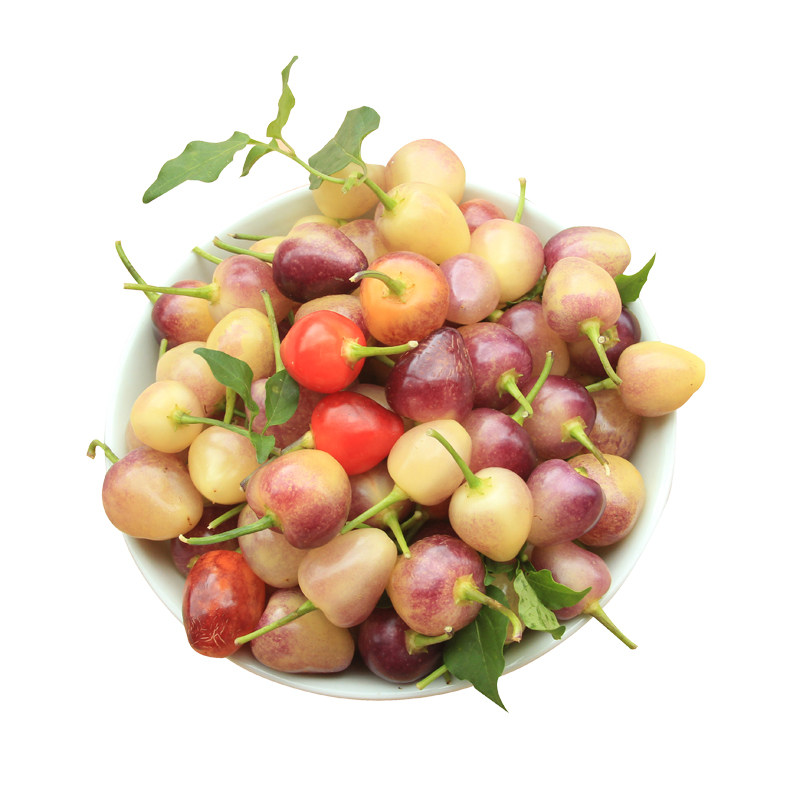 新鲜七彩椒五彩椒灯笼椒广西特产五色椒泡椒生辣椒5彩辣椒甜椒