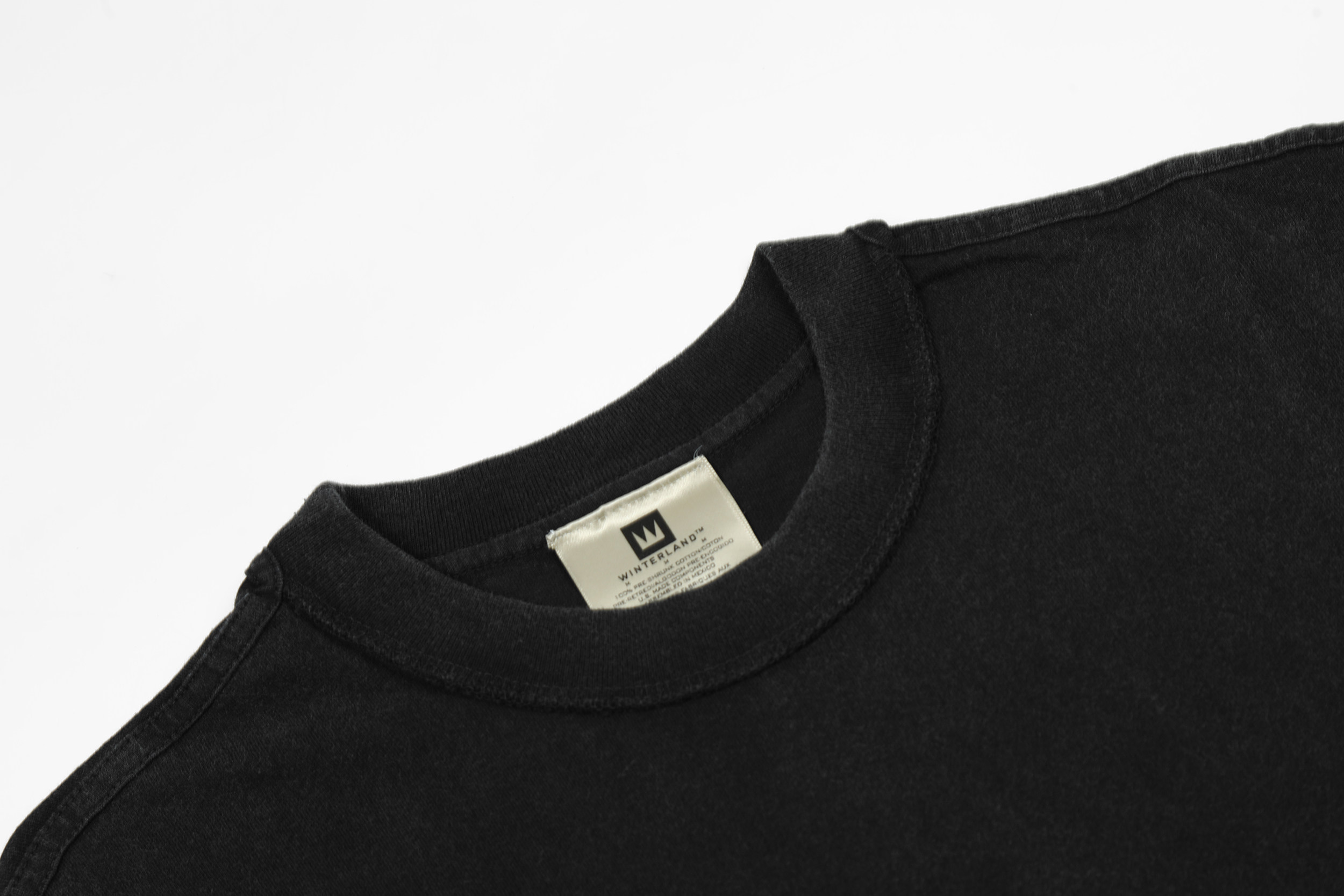 kanyewestyeforgodssake水洗做旧复古短袖t恤