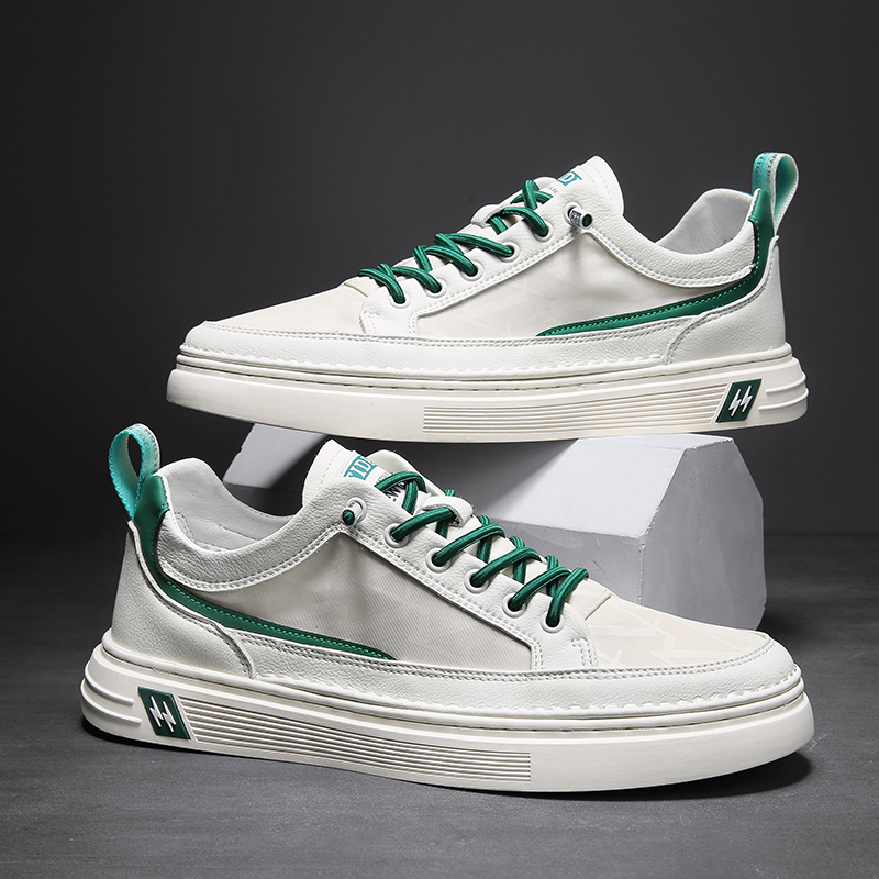 布鞋男鞋小白鞋子男夏款休闲板鞋2022年新款潮鞋男士夏季透气薄款