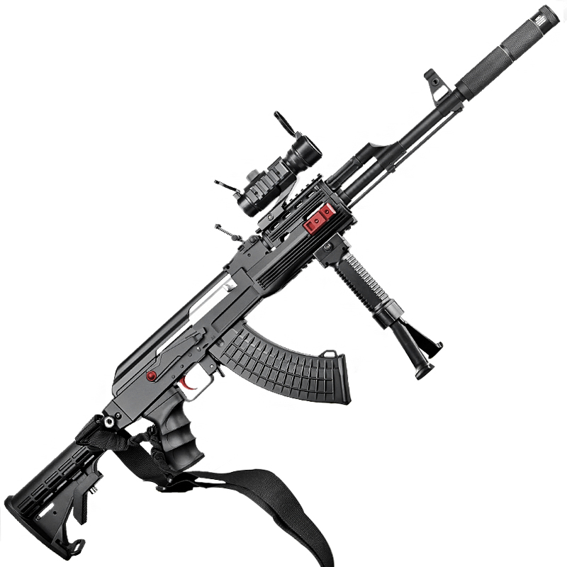 锦明11代尼龙战术ak47电动连发水弹枪成人真人cs狙击枪吃鸡玩具枪