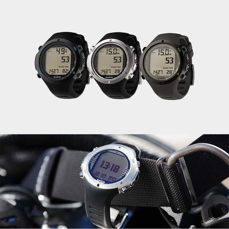suunto颂拓dive系列d6i novo智能潜水电脑运动腕表官方松拓手表