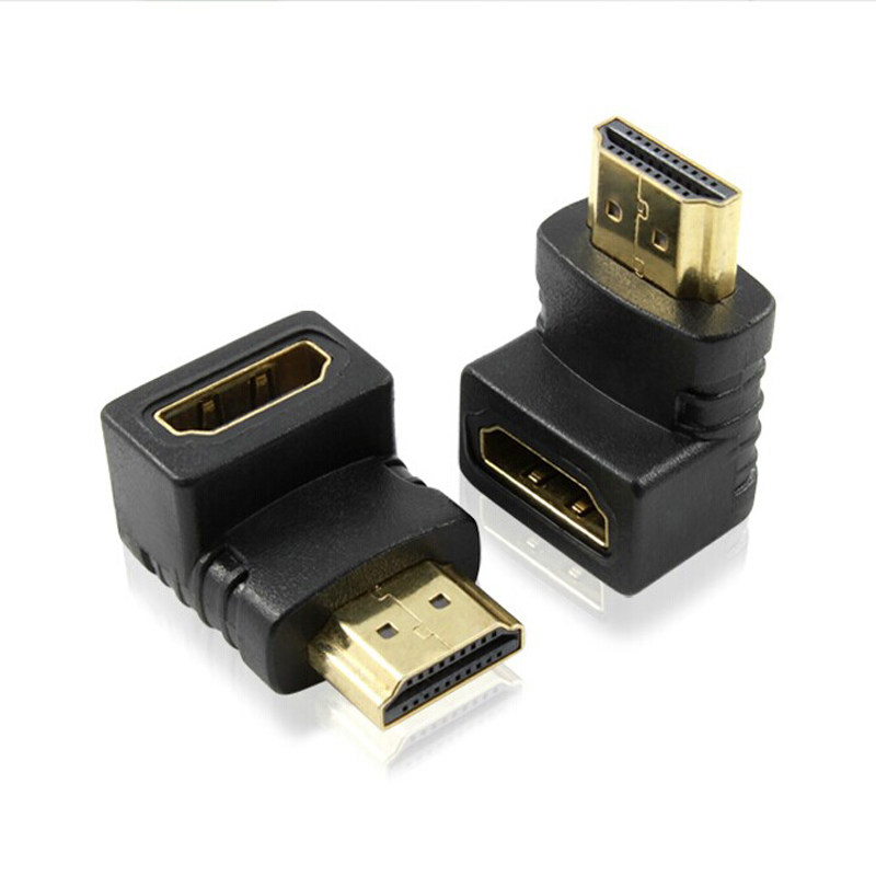 hdmi公转弯头直角90度270度转接头14版转换转接头