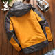 Playboy autumn and winter outdoor climbing ski suit male detachable two-piece plus thick velvet jacket men Tide brand Playboy autumn and winter outdoor climbing ski suit male detachable two-piece plus thick velvet jacket men Tide brand