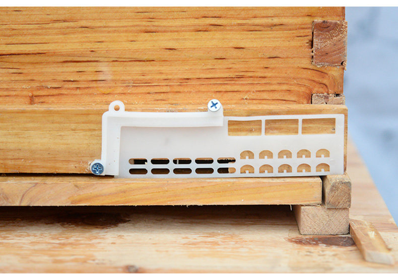 蜜蜂多功能防跑片蜂箱巢门专用防盗器中蜂专用隔王片新品20个装