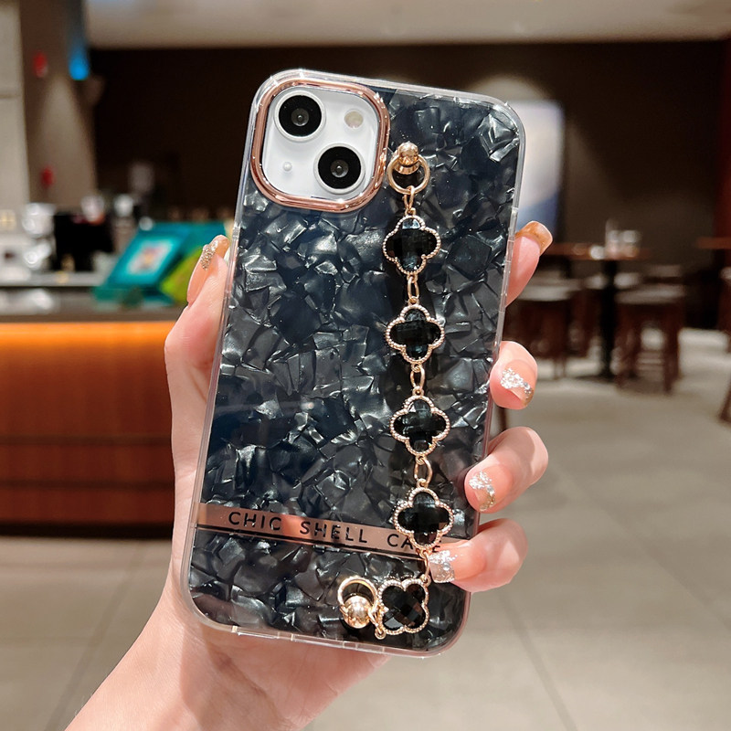 适用iphone14手机壳女新款高级感透明硅胶防摔苹果13promax手机套ins