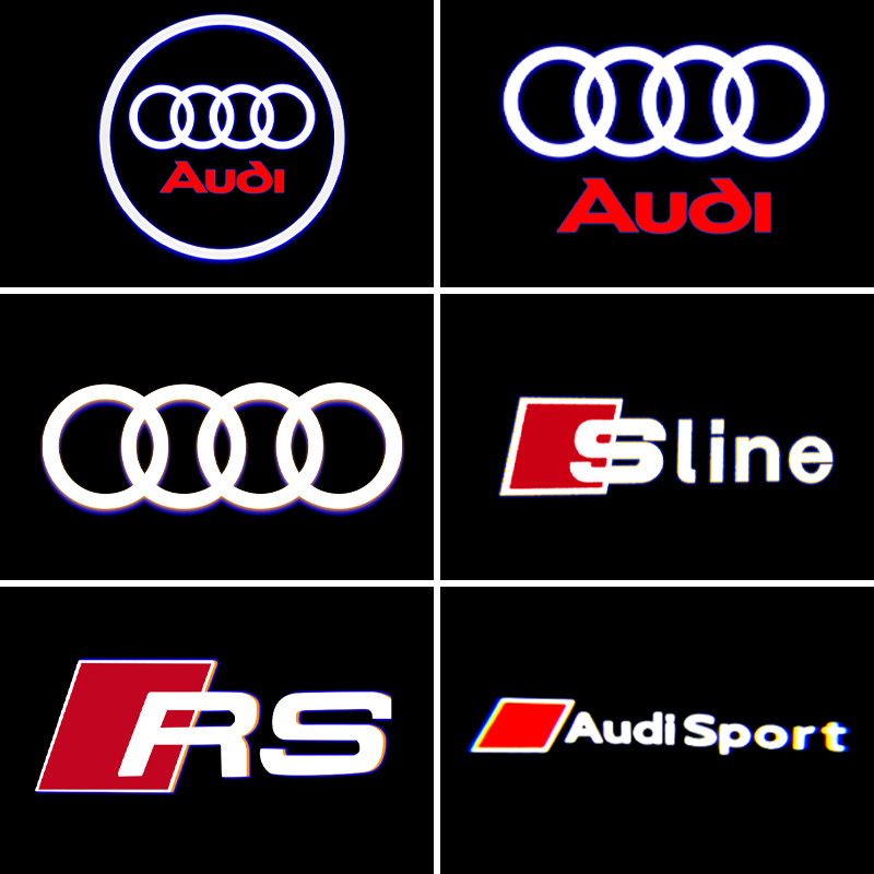 奥迪迎宾灯新a6la4lq5q3q7a5a7a3a8汽车氛围灯